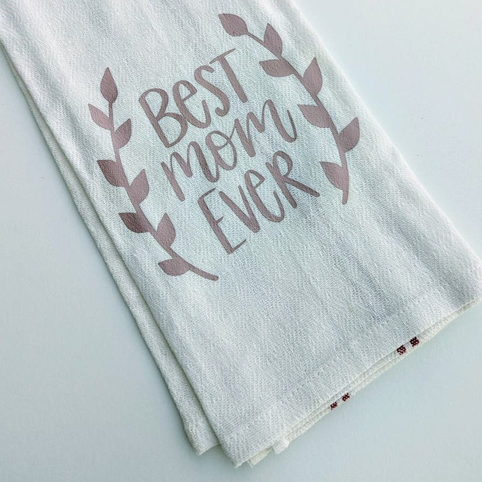 Sentimental Mother's Day Tea Towels, a perfect gift for mom.