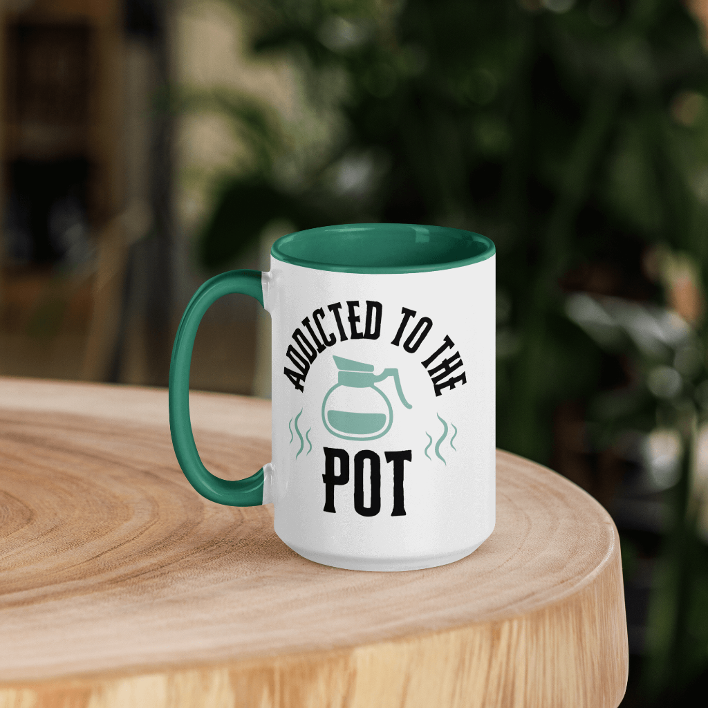 Addicted to the Pot Coffee Mug