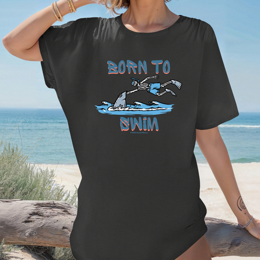 Born to Swim unisex t-shirt