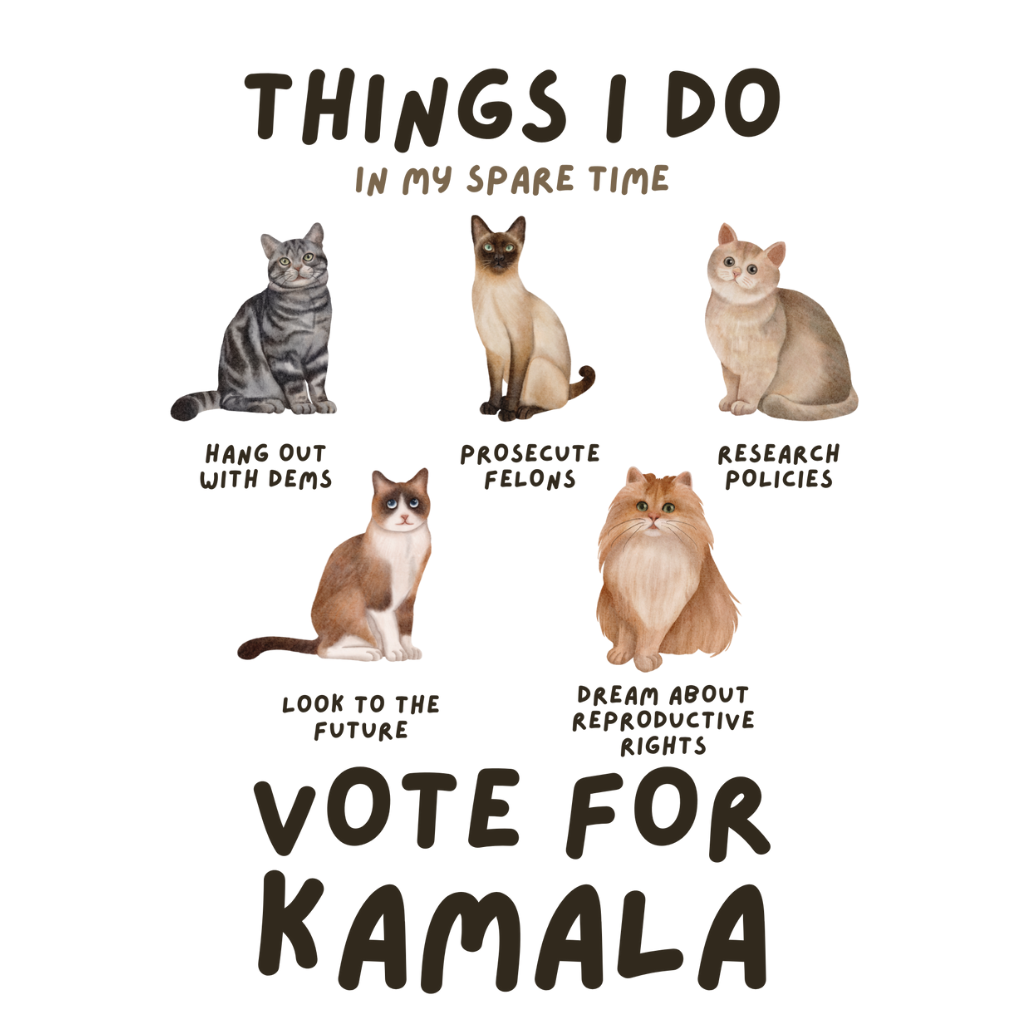 Cats for Kamala logo