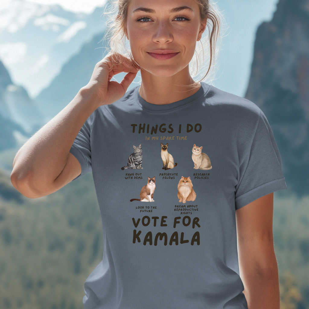 Cats for Kamala Unisex t-shirt