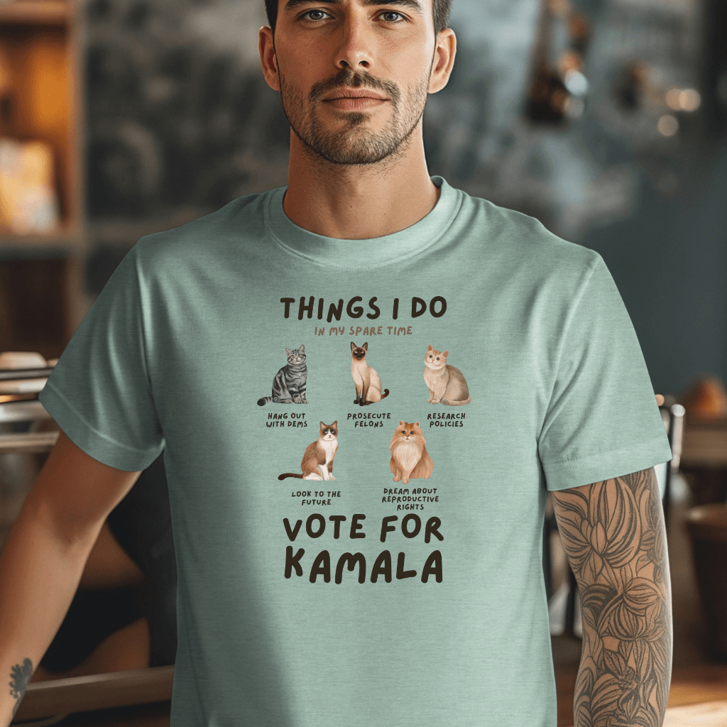 Cats for Kamala Unisex t-shirt