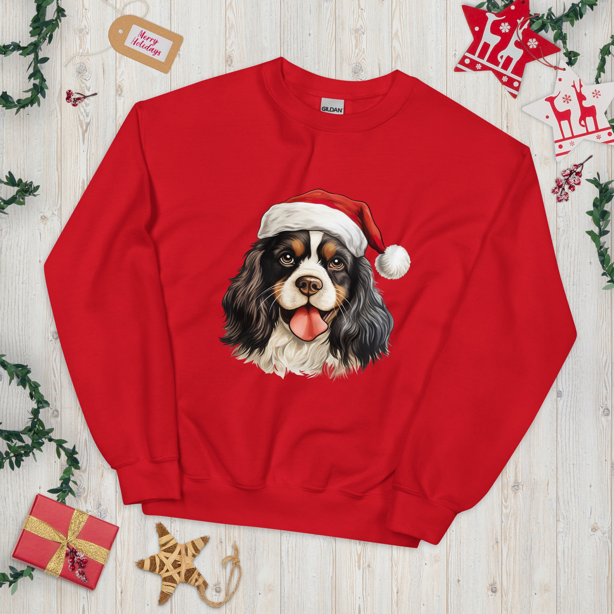 Cavalier king charles spaniel sweatshirts hotsell