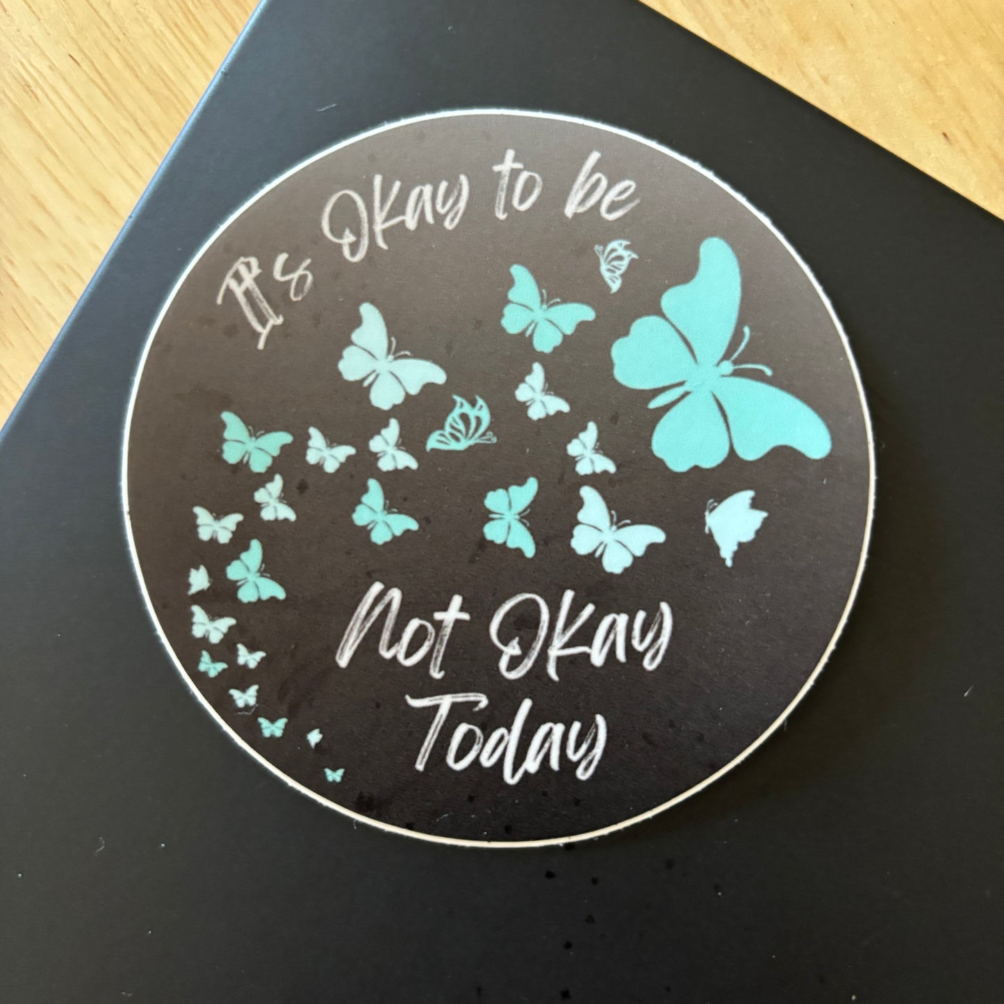 Butterfly bereavement sticker