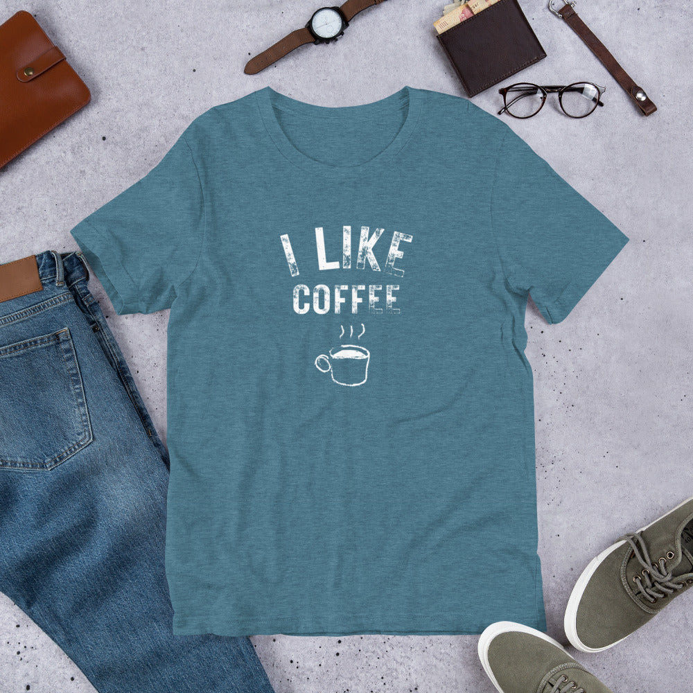 I Like Coffee t-shirt logo