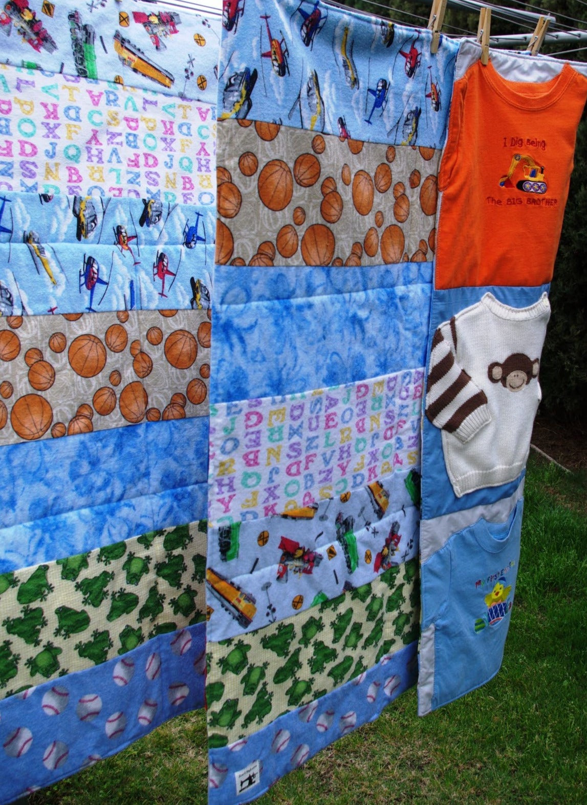 Personalized Custom Memory Quilt