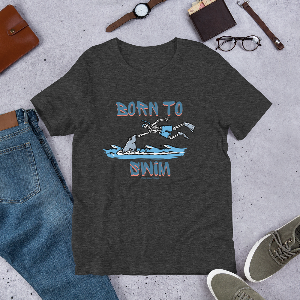 Born to Swim t-shirt design