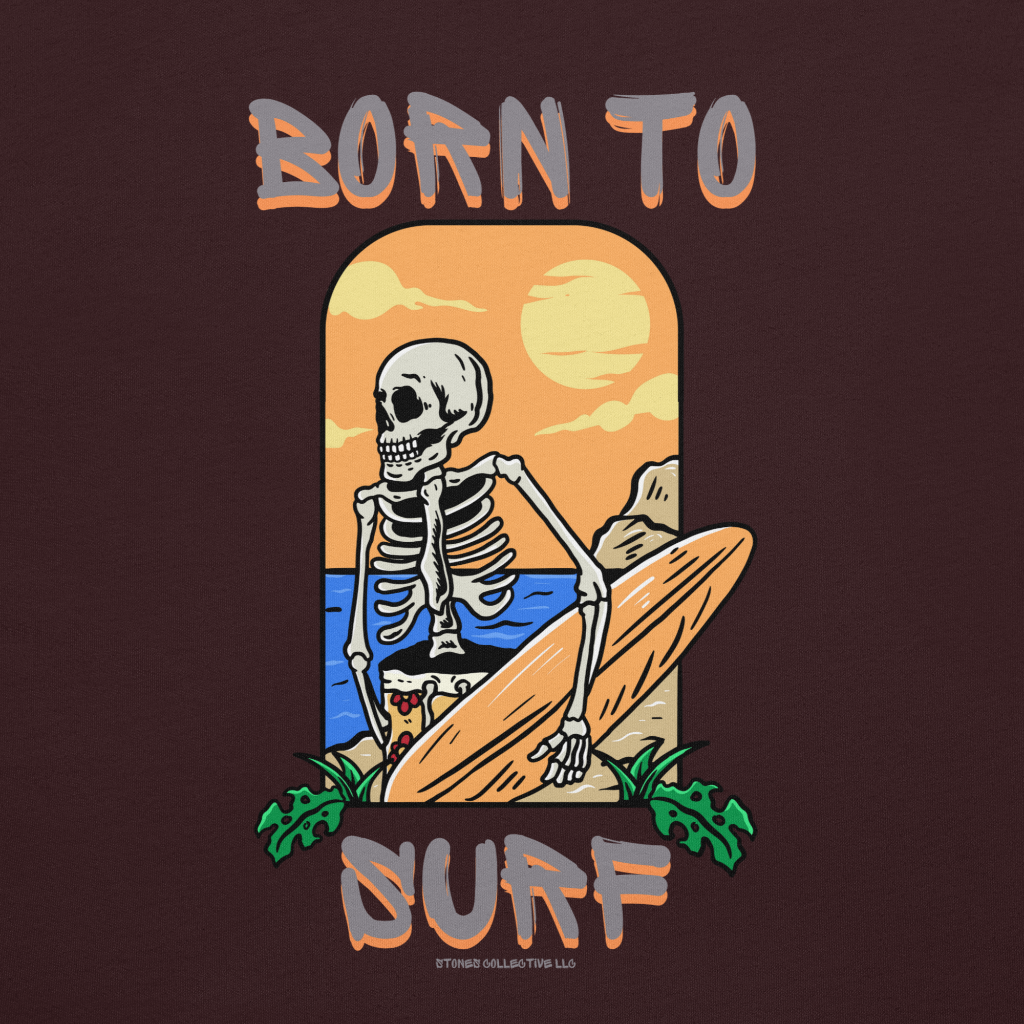 Born to Surf T-Shirt logo