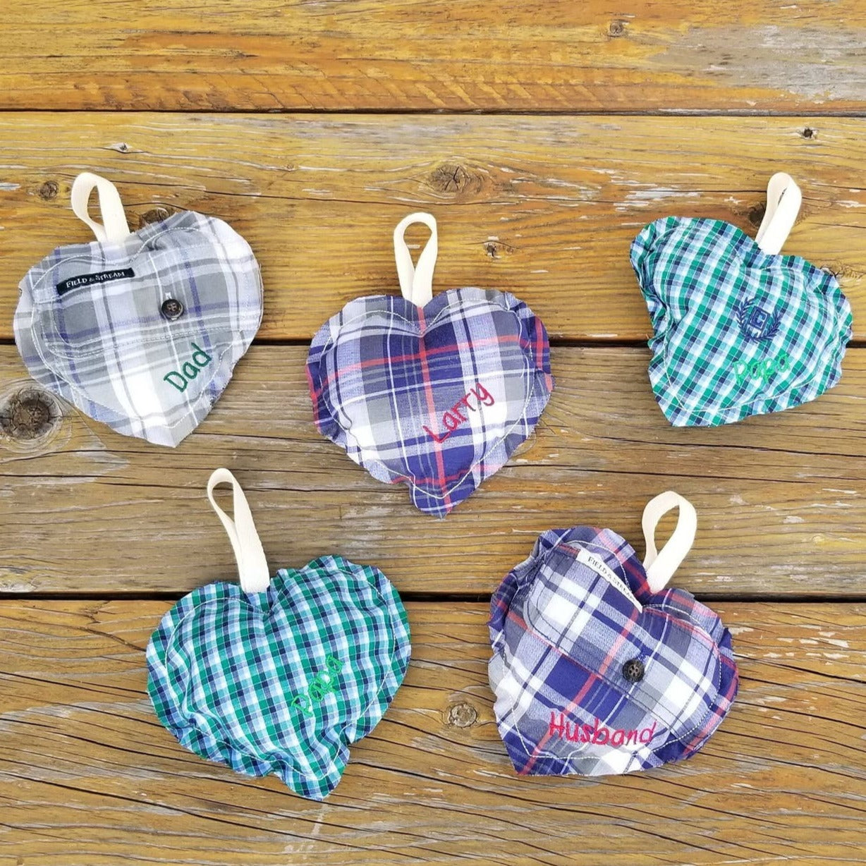 Heart Memory Ornaments