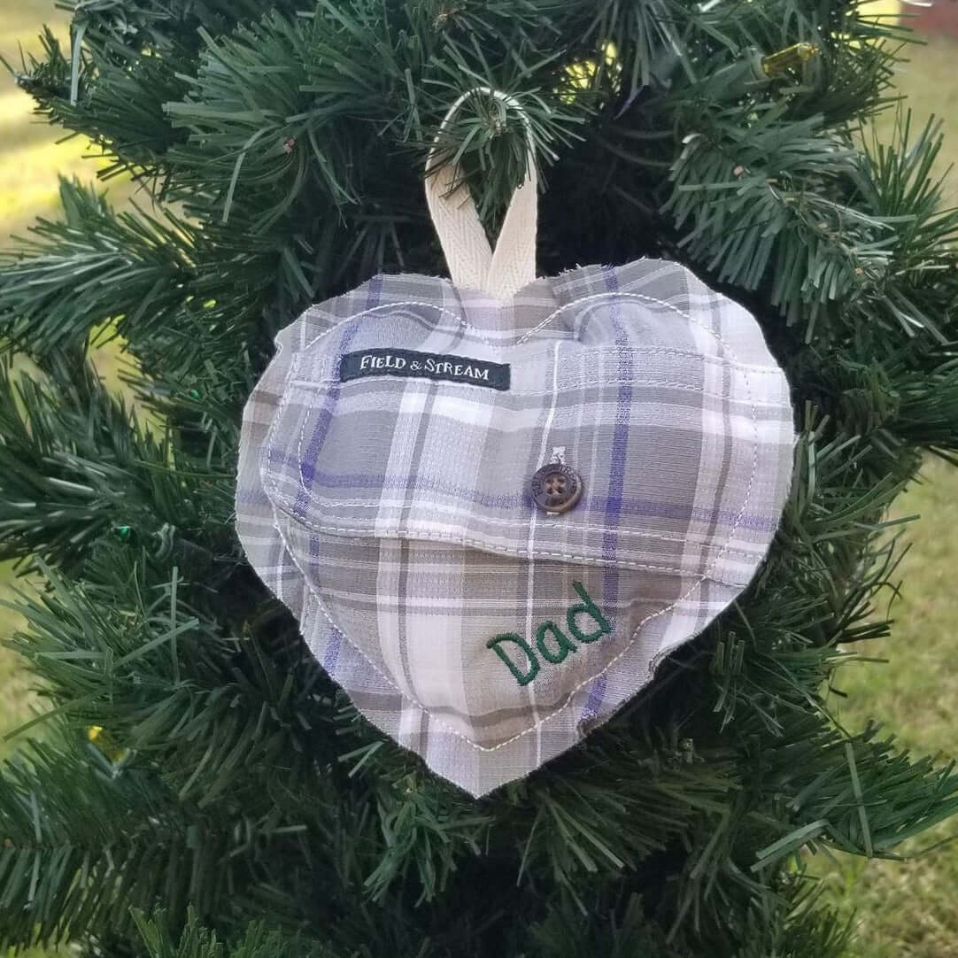 Heart Memory Ornaments