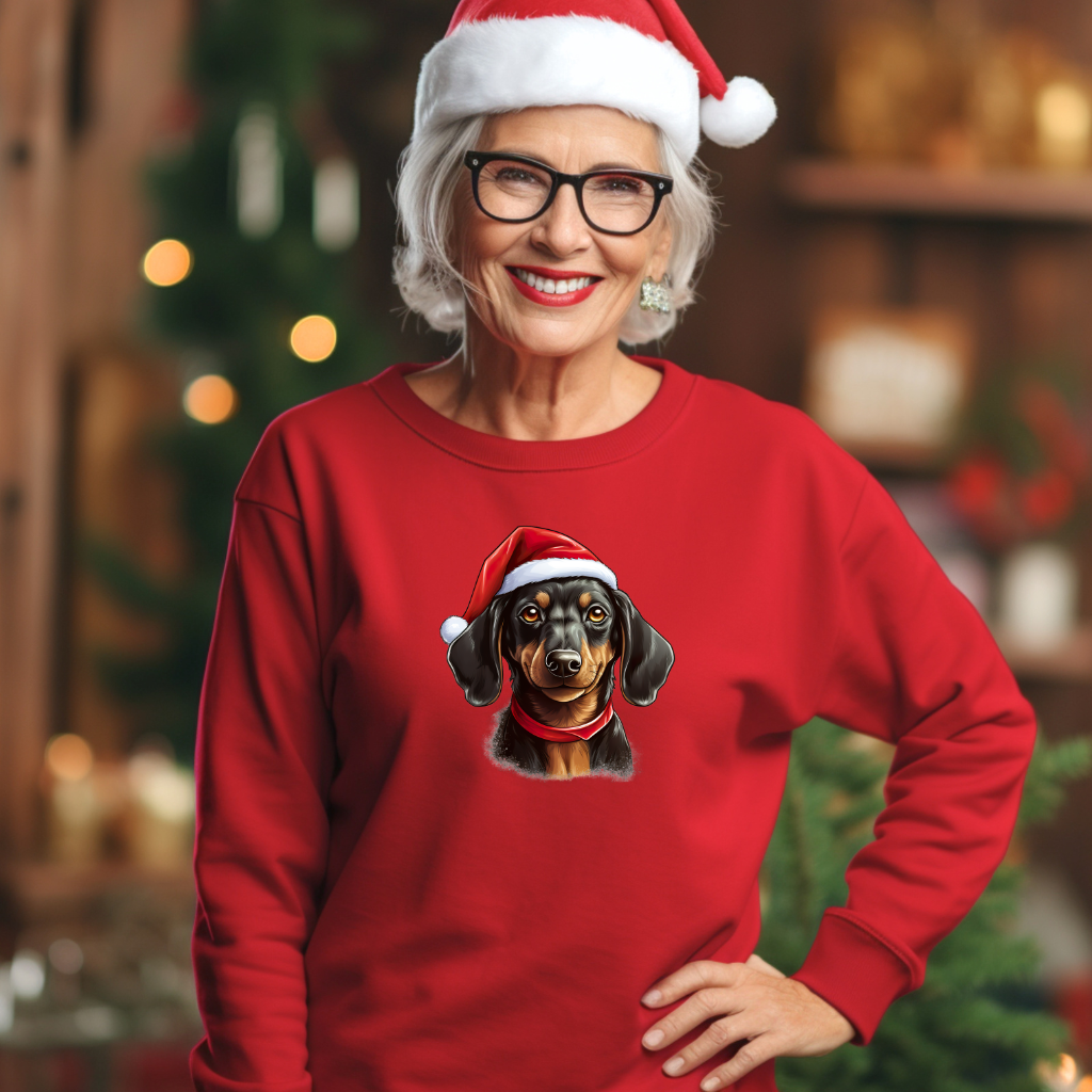 Dachshund Christmas Sweatshirt