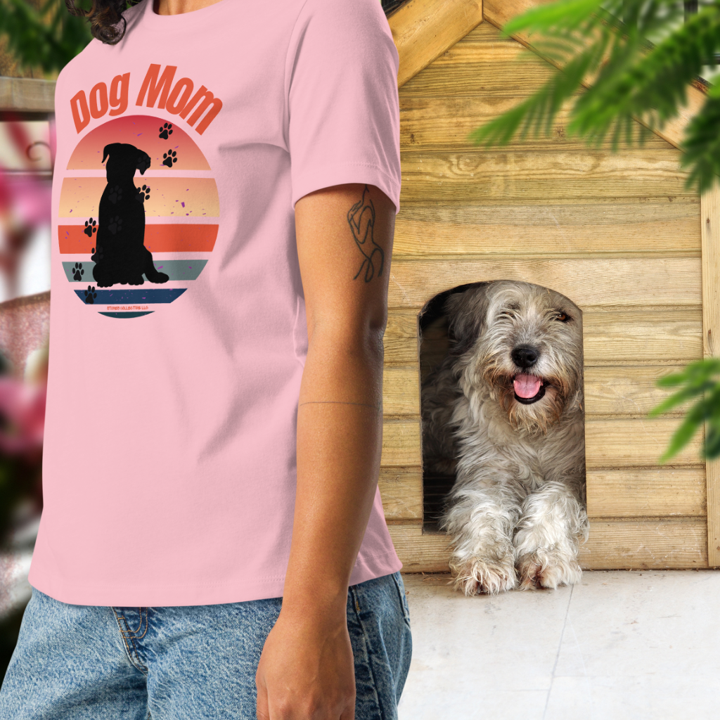 Dog Mom Custom Relaxed Tee