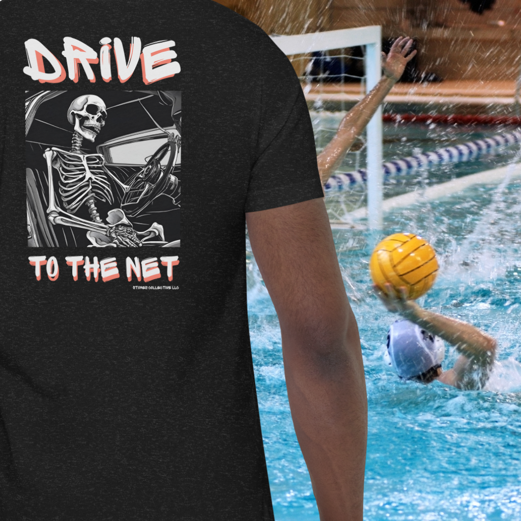 Water polo Drive to the Net t-shirt