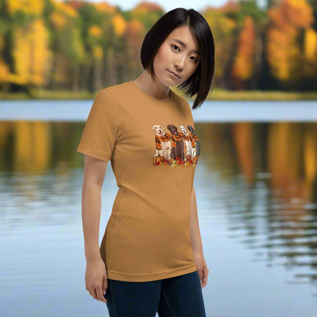 Fall Labrador Retriever tee