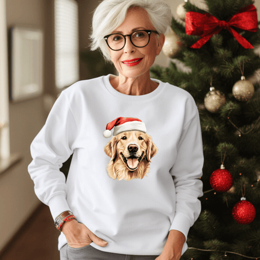 Golden Retriever Christmas Sweatshirt