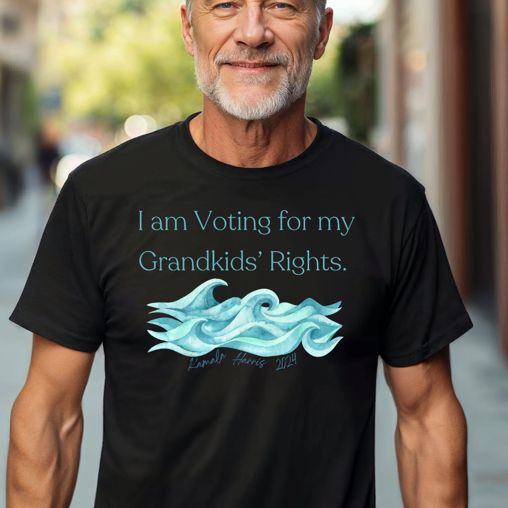 Vote for Grandkids t-shirt logo