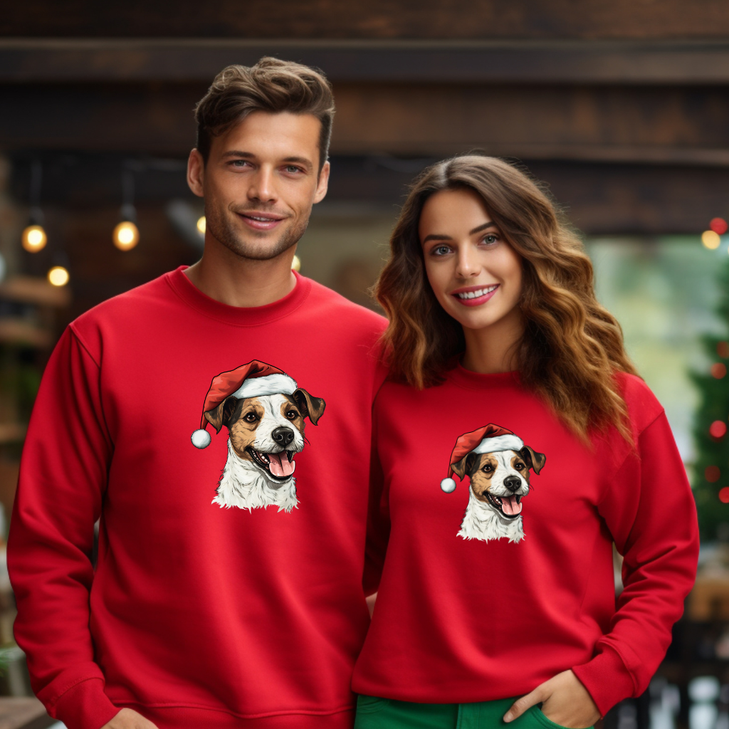 Jack Russell Terrier Christmas Sweatshirt