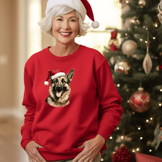 German Shepherd Unisex Christmas Sweatshirt