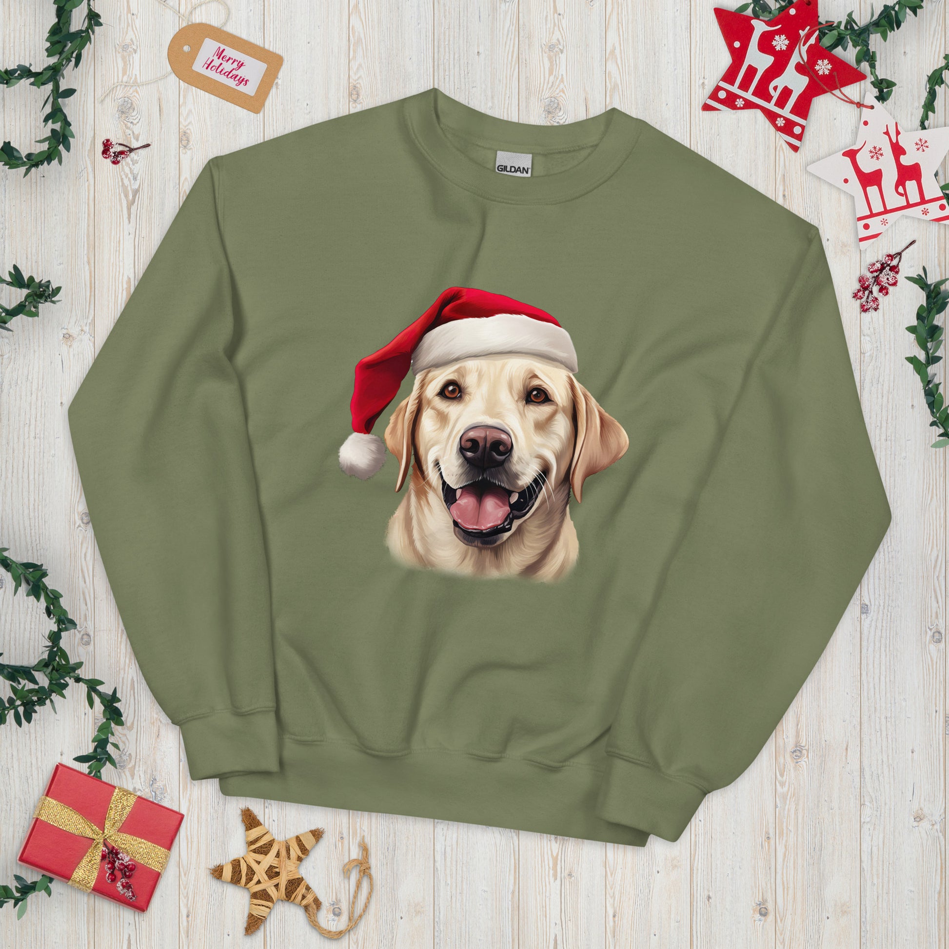 Labrador Retriever Christmas Sweatshirt