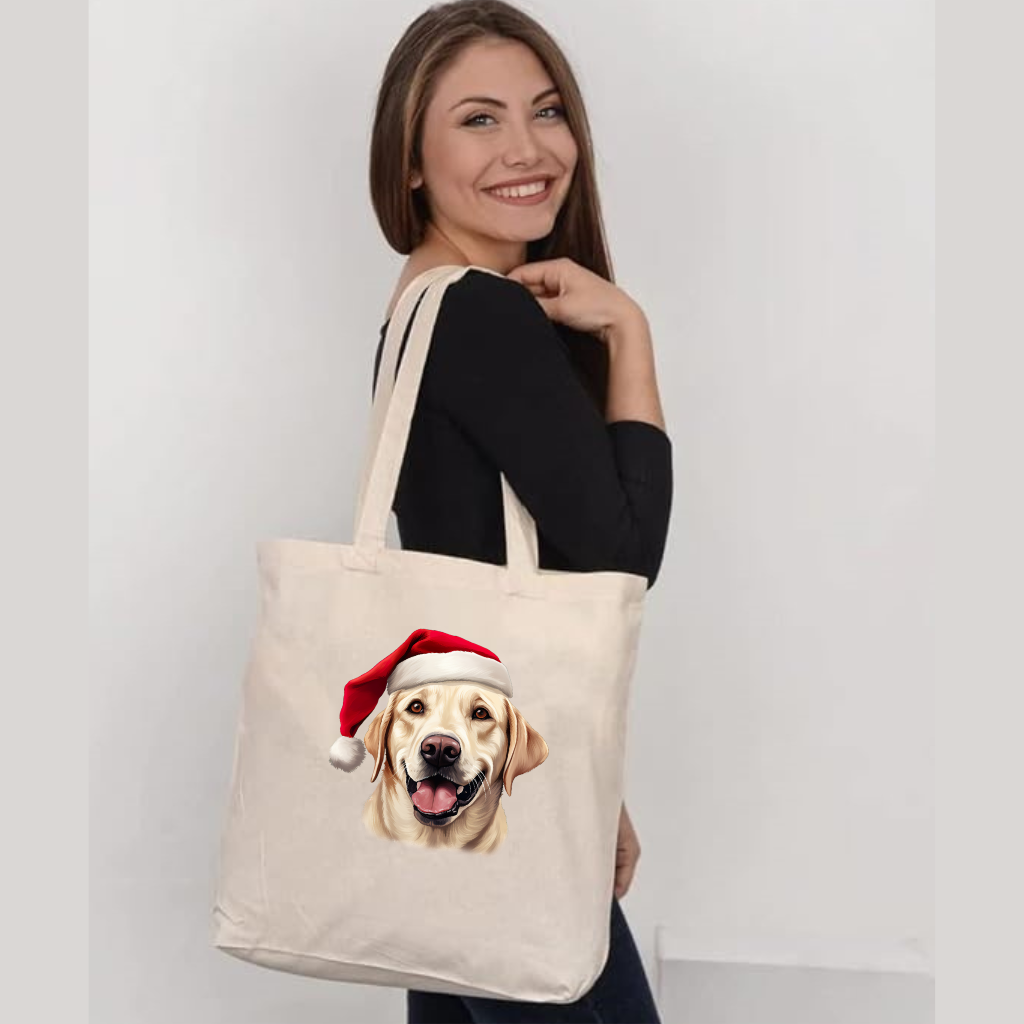 Labrador Retriever Tote Bag with name