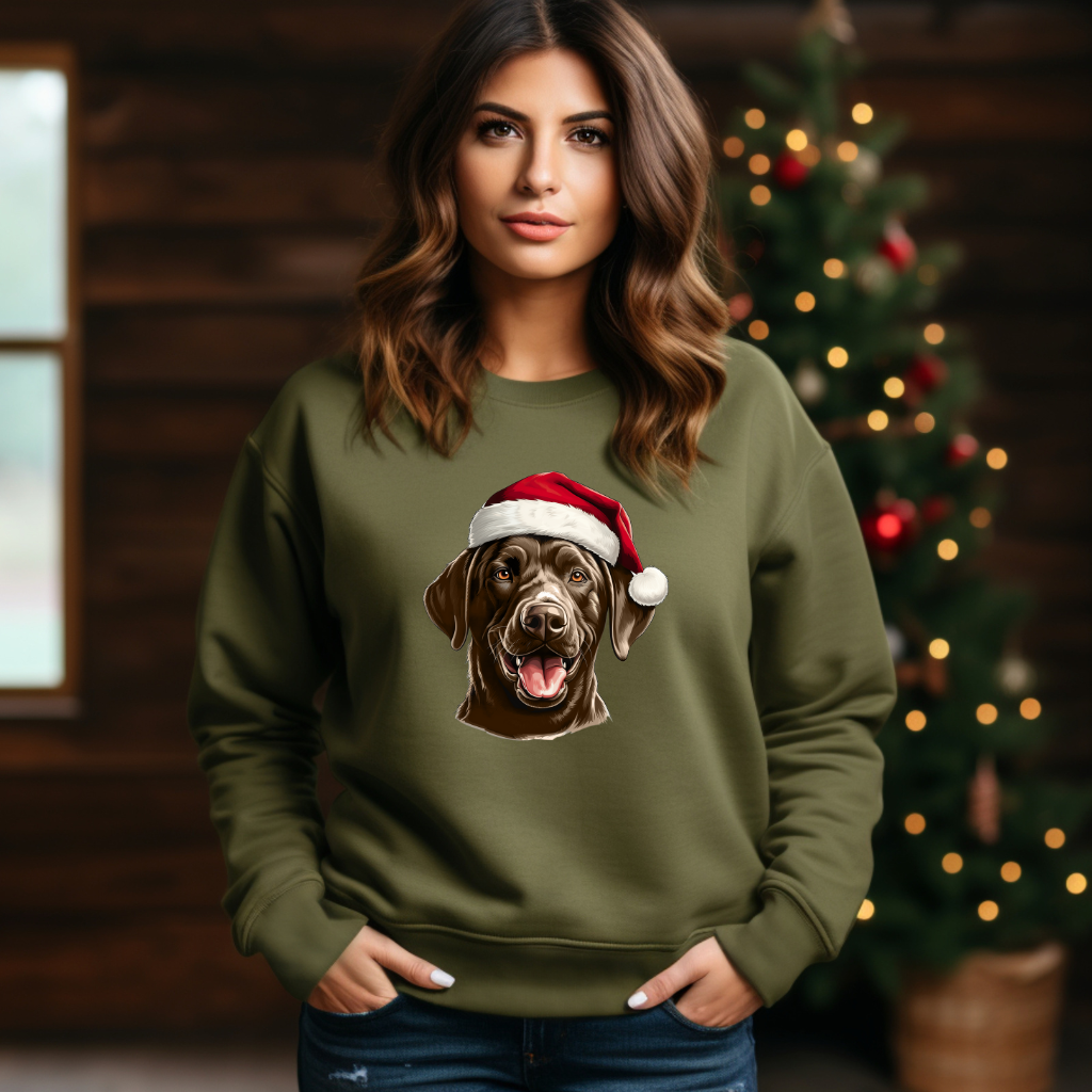 Labrador Retriever Christmas Sweatshirt