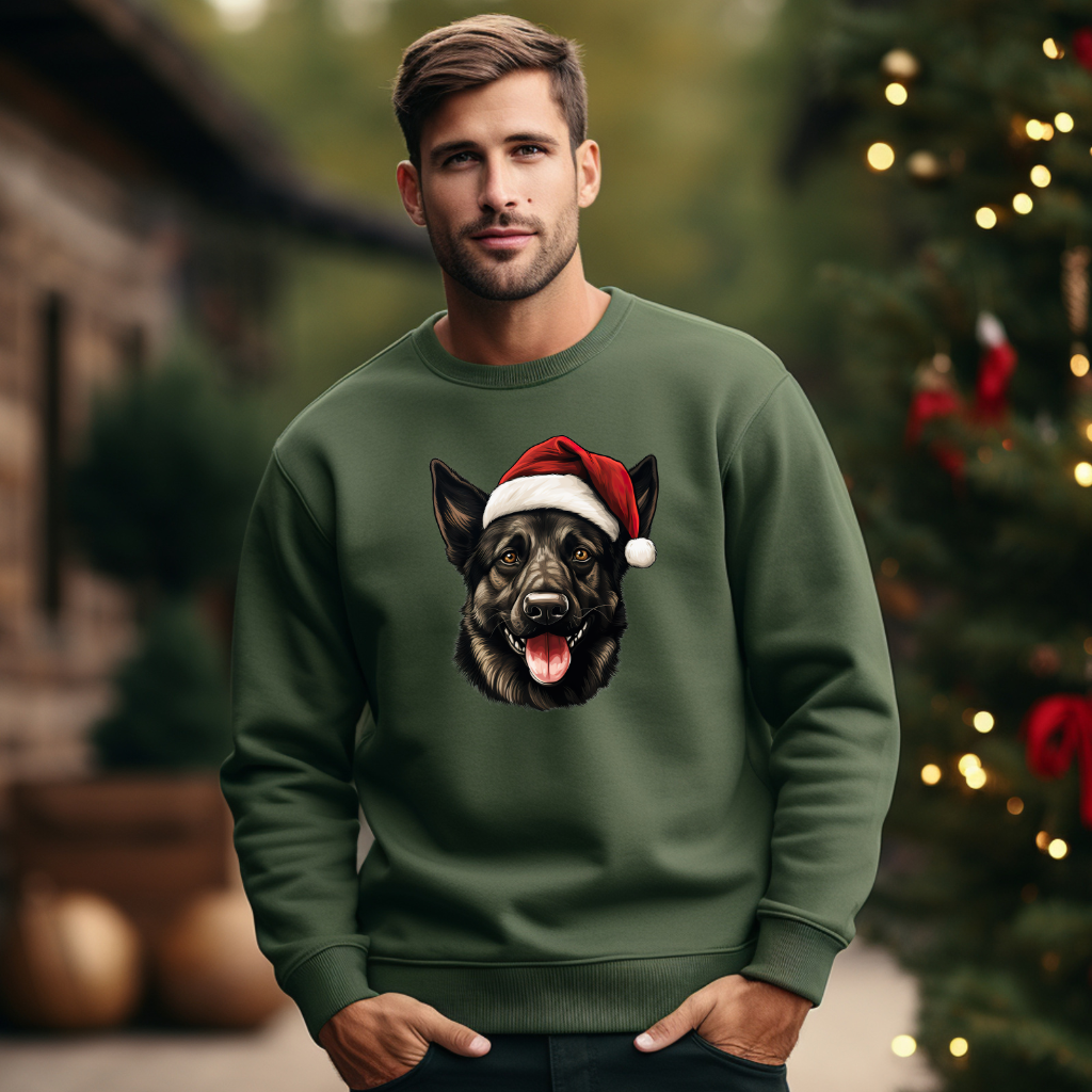 German Shepherd Unisex Christmas Sweatshirt