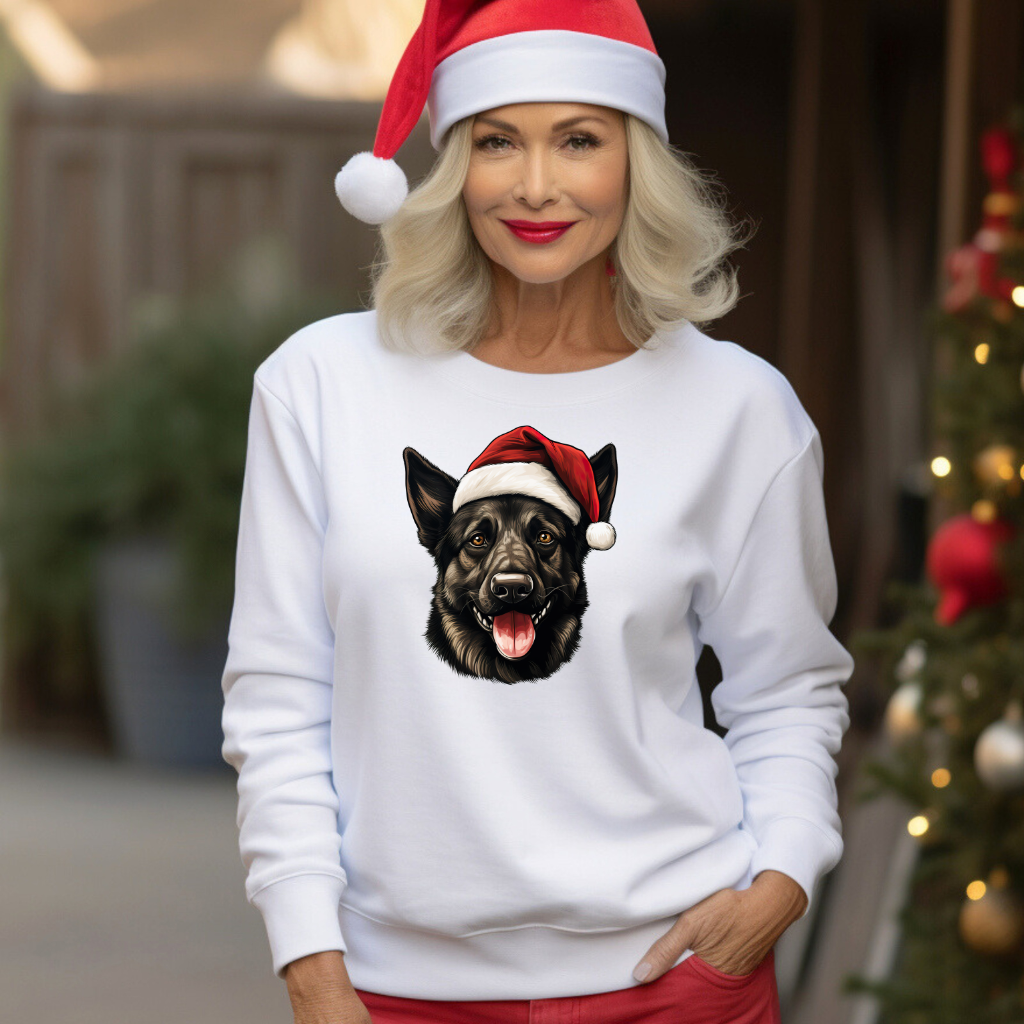 German Shepherd Unisex Christmas Sweatshirt