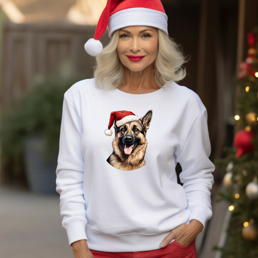 German Shepherd Unisex Christmas Sweatshirt