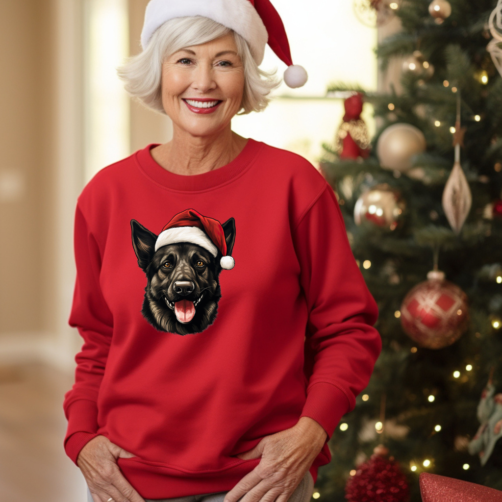 German Shepherd Unisex Christmas Sweatshirt