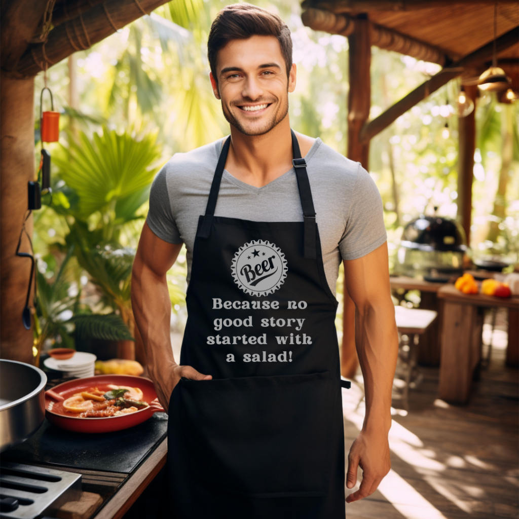 Funny cooking apron
