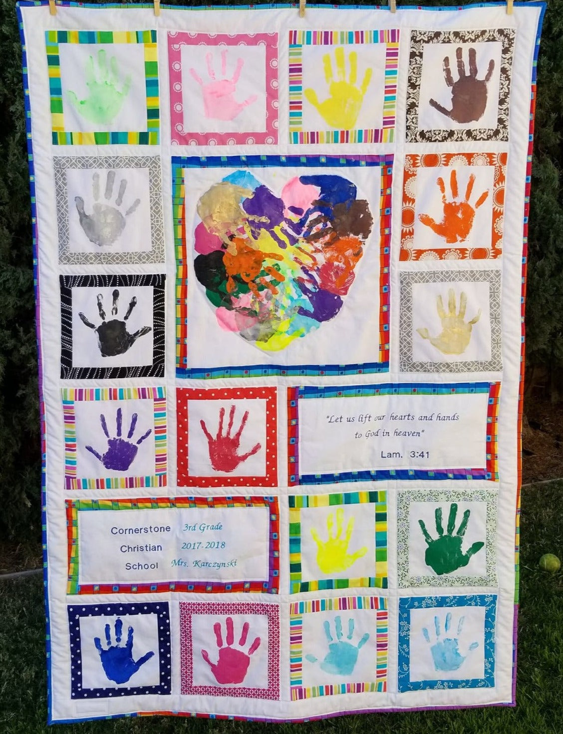 Personalized quilt