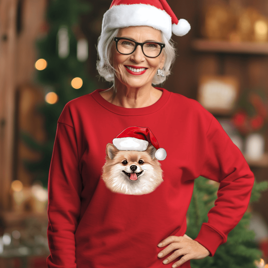 Pomeranian Christmas Sweatshirt