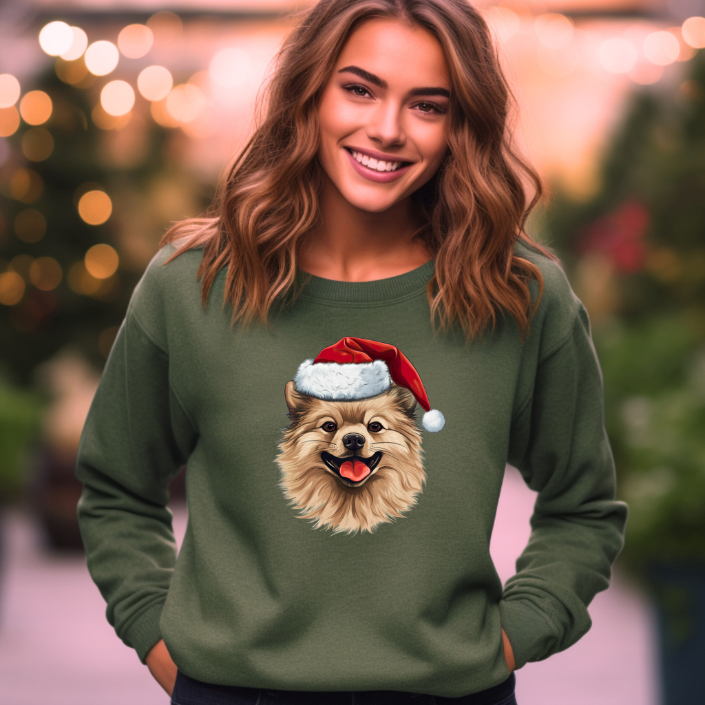 Pomeranian Christmas Sweatshirt