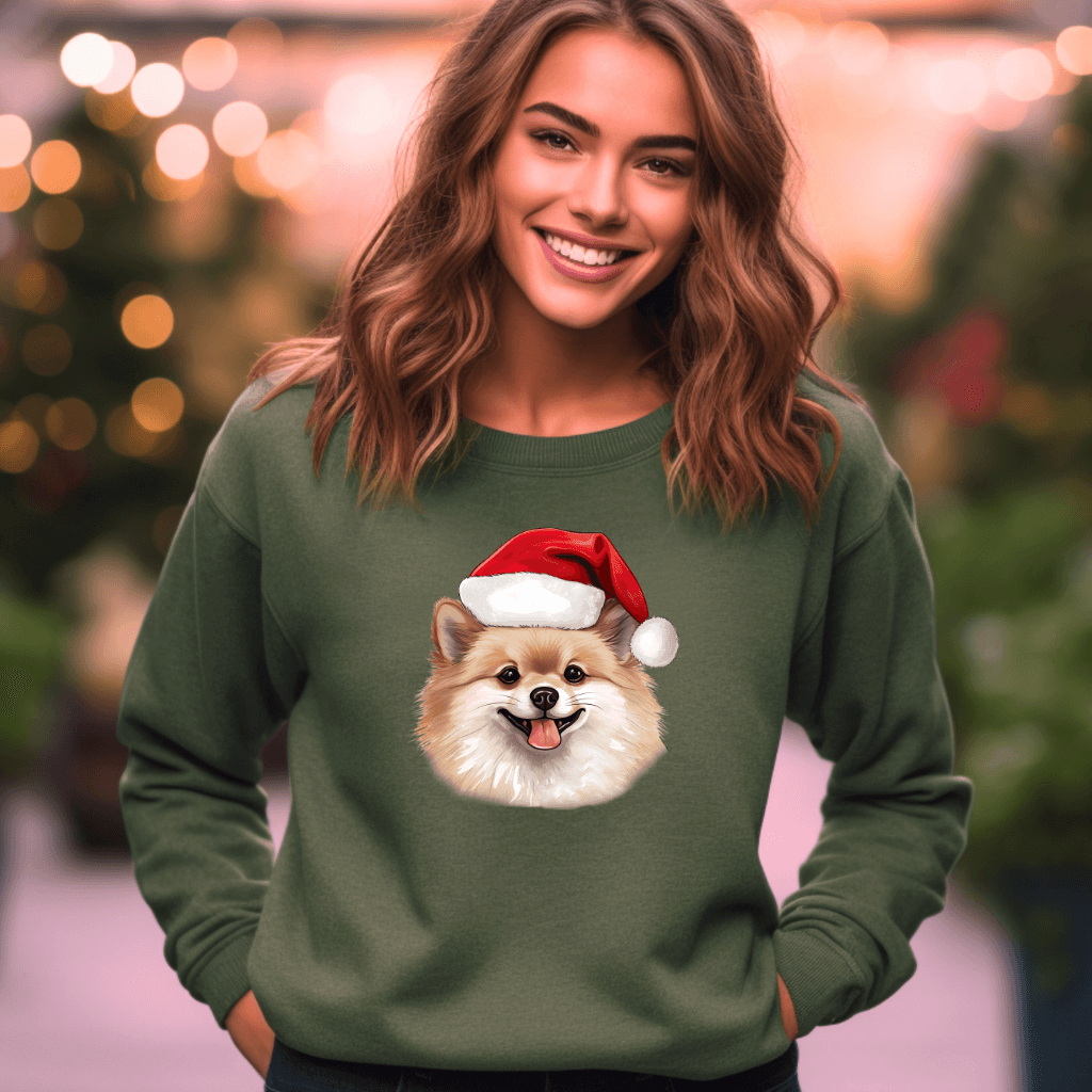 Pomeranian Christmas Sweatshirt