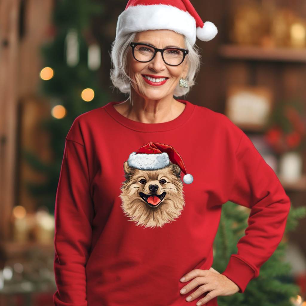 Pomeranian Christmas Sweatshirt