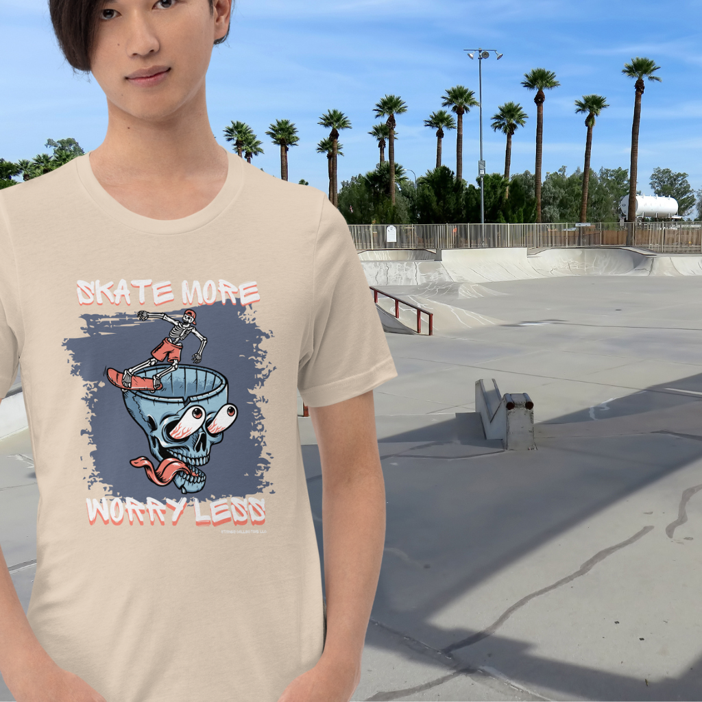 Custom Teen designed skate t-shirt