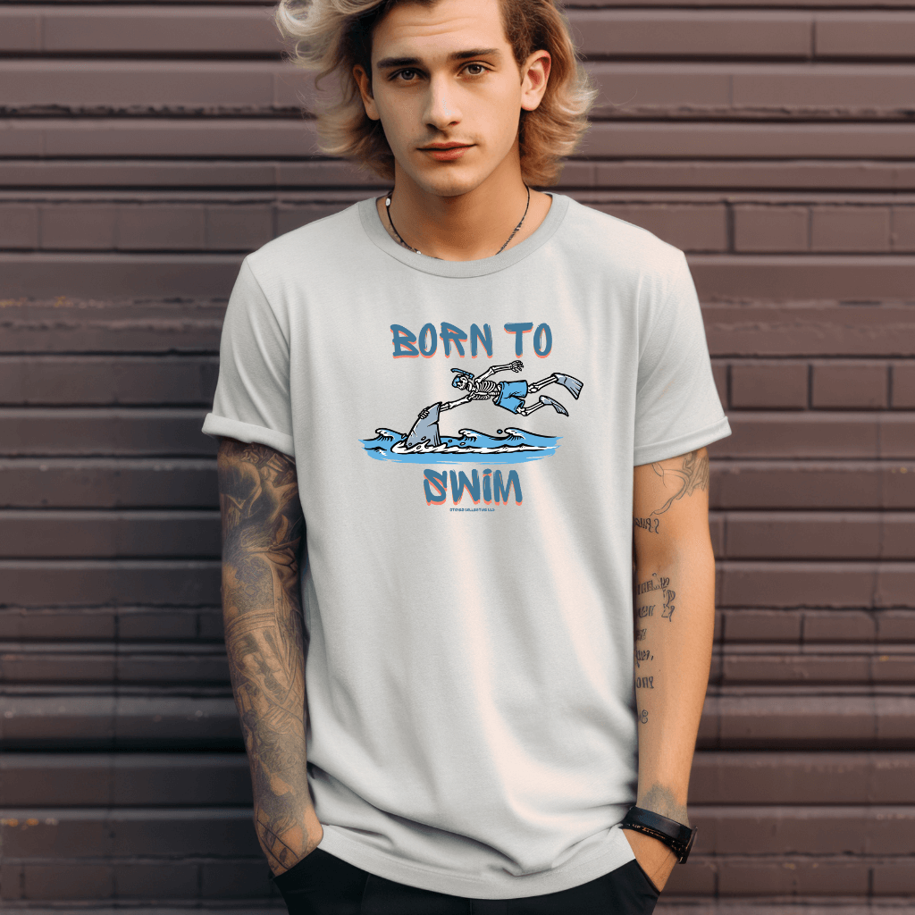 Born to Swim unisex tee