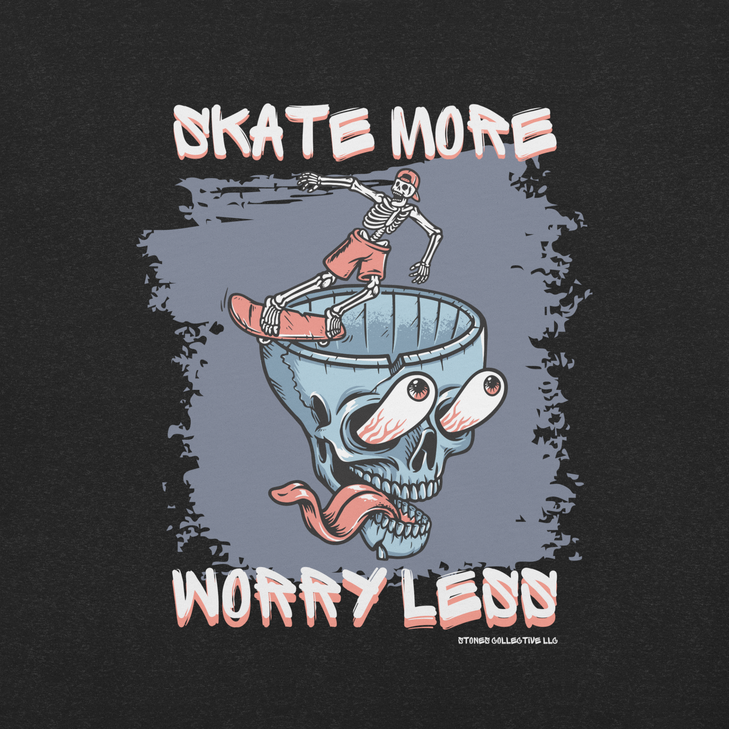 custom skateboarding t-shirt image