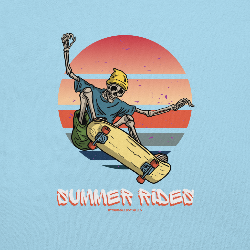 Skateboarding Summer Rides logo 