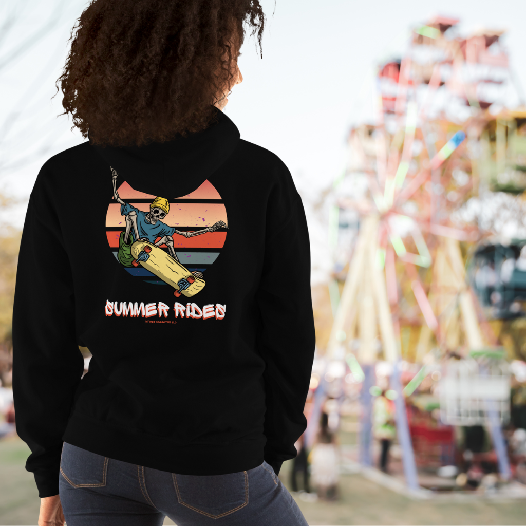 Custom Skateboarding unisex hoodie