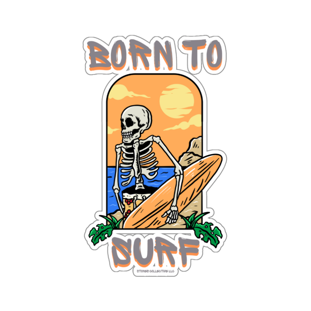 Born to Surf sticker