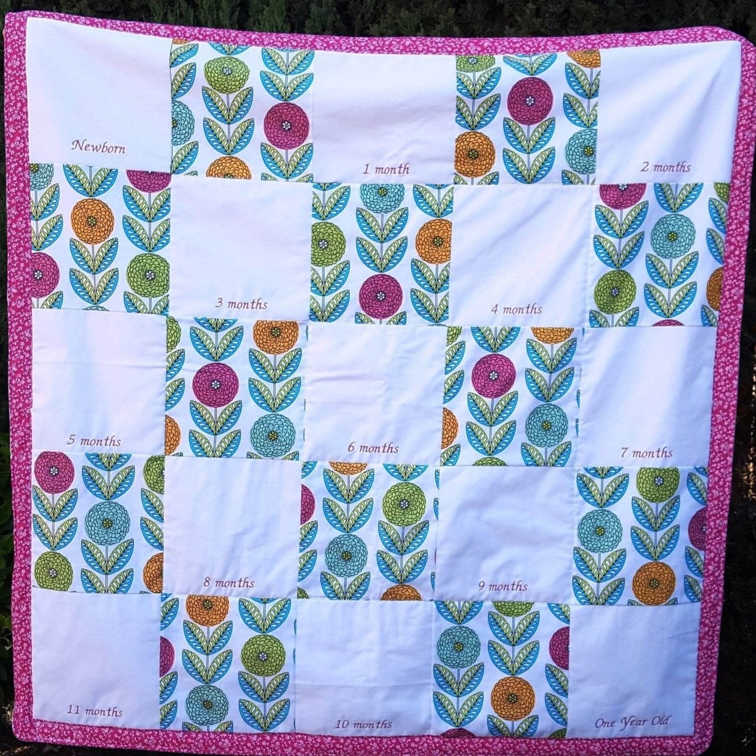 Custom Handprint Quilt for your memories