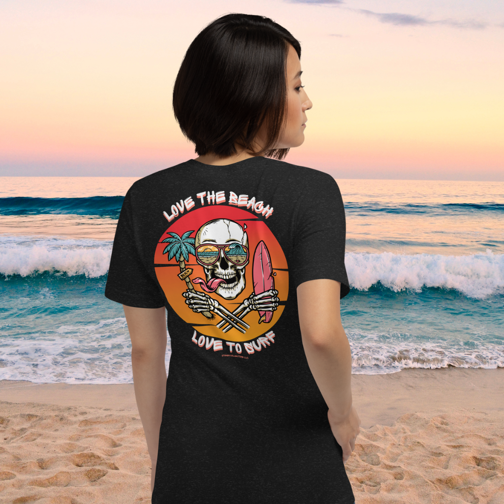 Fun beach surf t-shirt