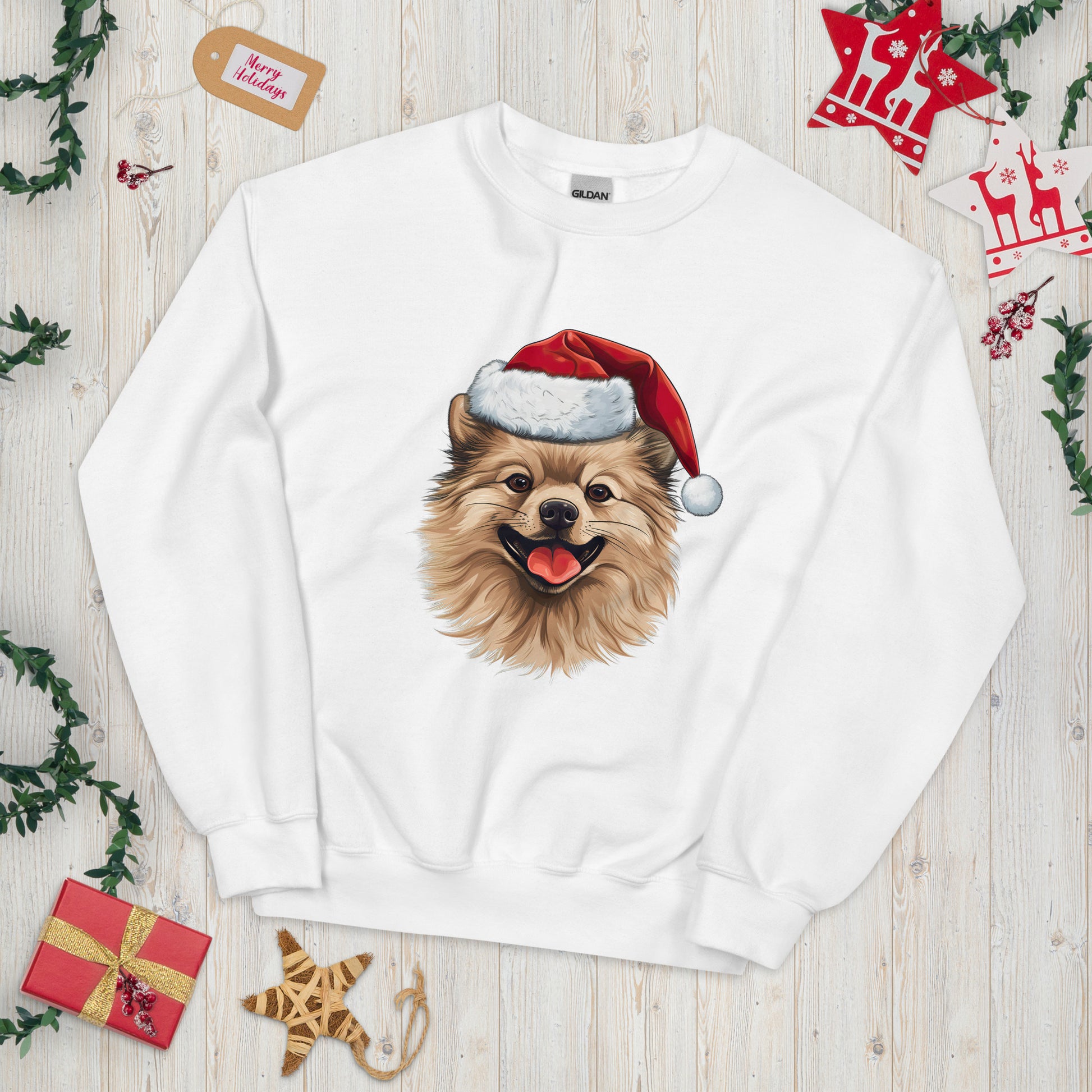 Pomeranian Christmas Sweatshirt