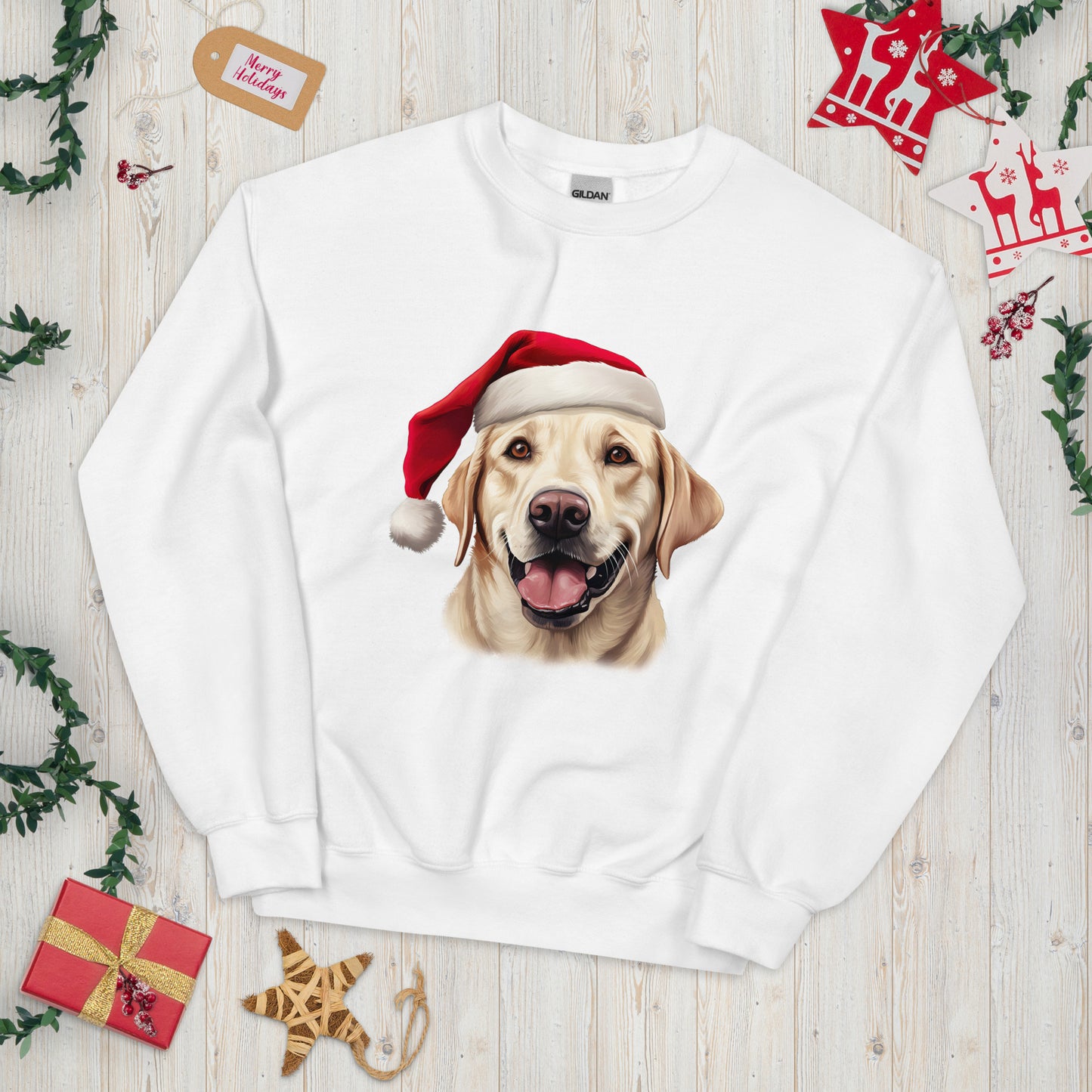 Labrador Retriever Christmas Sweatshirt