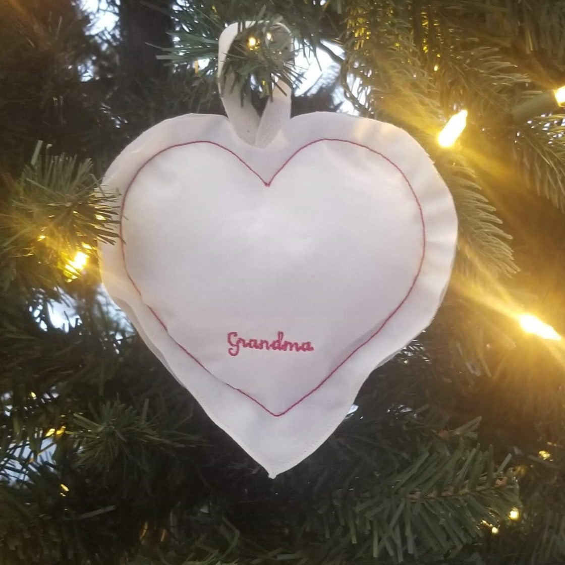 Heart Memory Ornaments