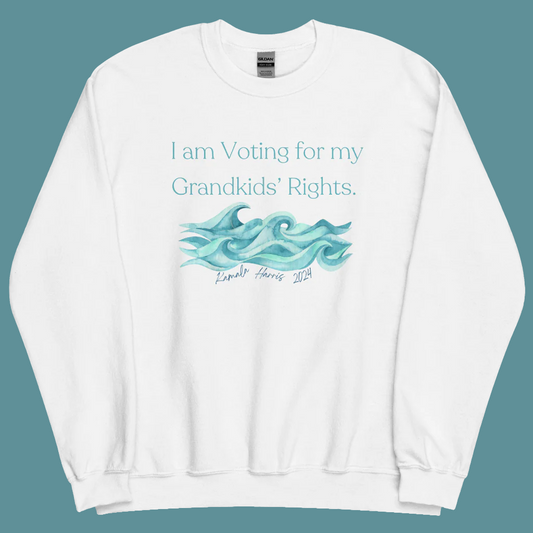 Vote for Grandkids Unisex Sweatshirt