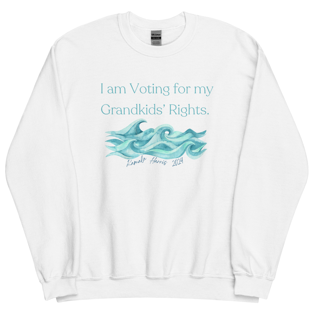 Voting for grandkids rights sewatshirt