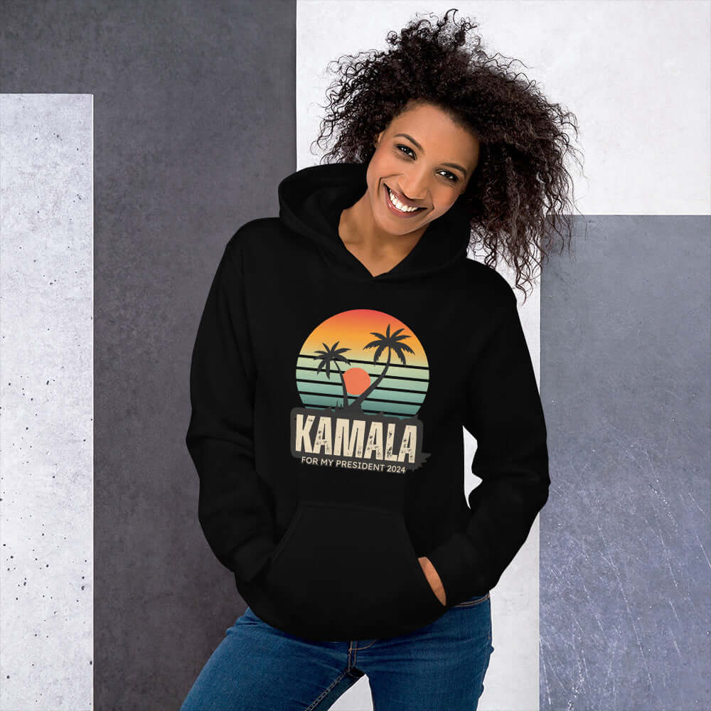 Vintage Kamala for President Hoodie