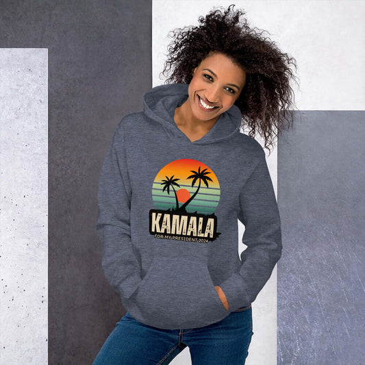 Vintage Kamala for President Unisex Hoodie